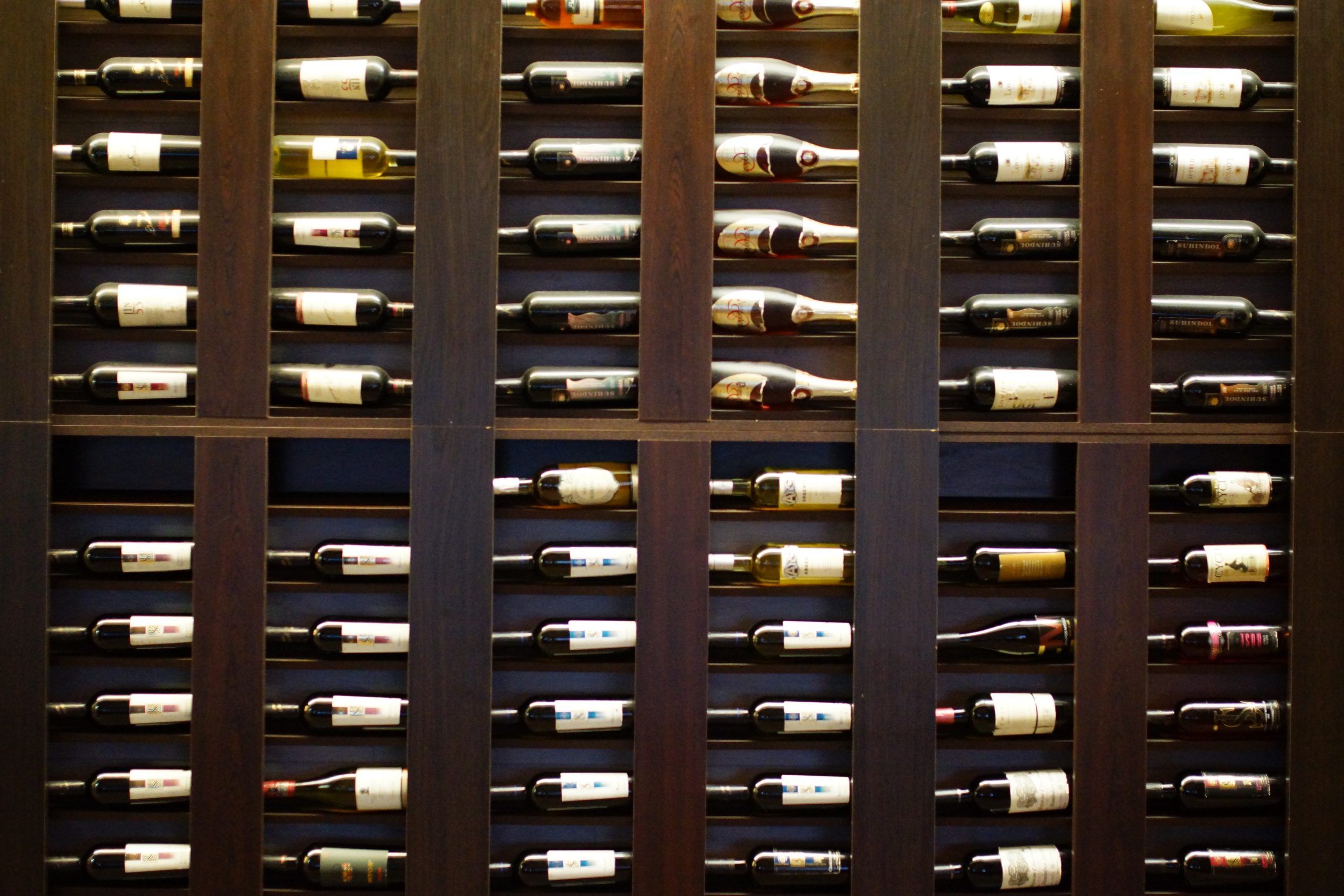 Wine in Rack